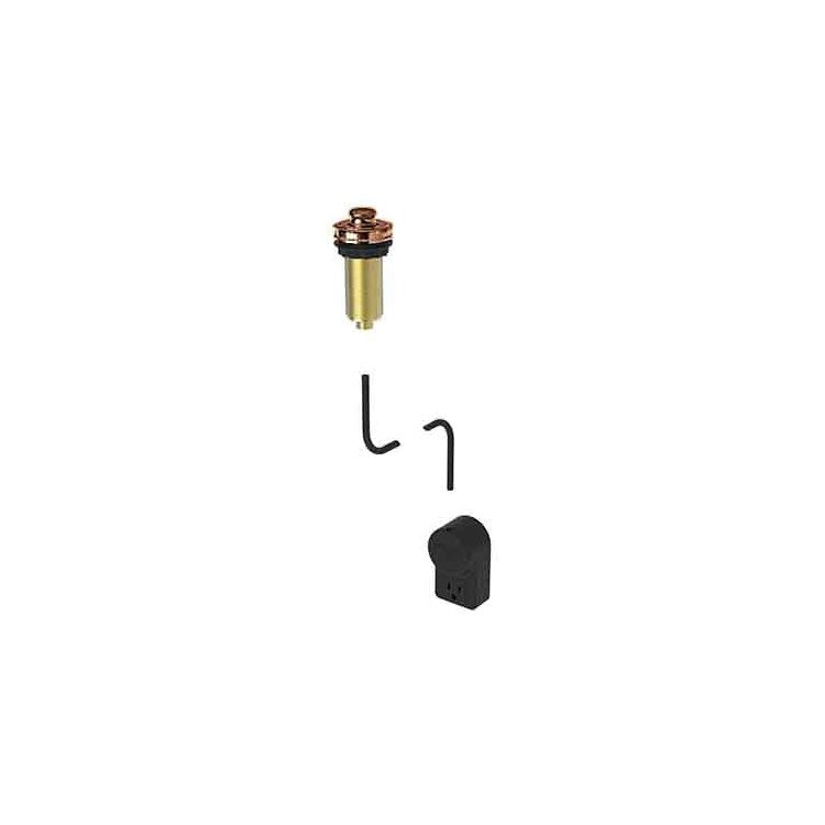 Air Activation Switch Taft Disposer with Power Adapter Antique Copper Brass