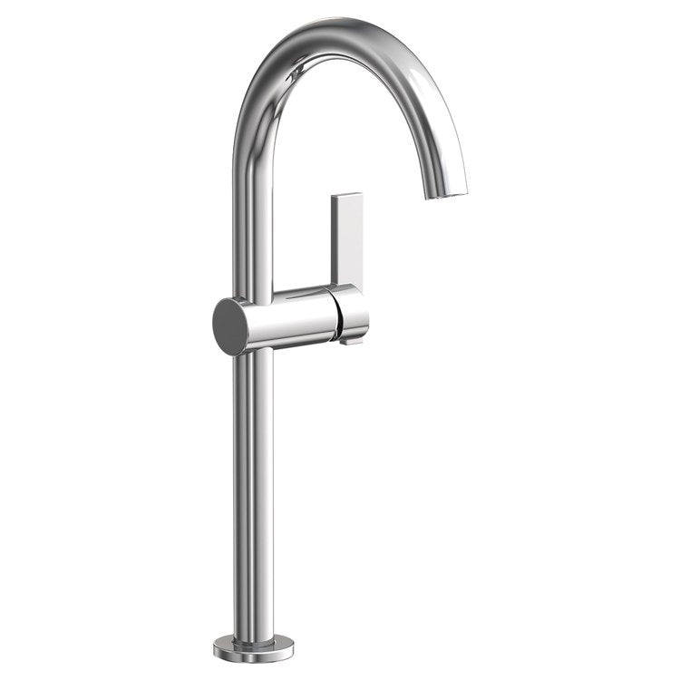 Vessel Faucet Priya 1 Lever WaterSense ADA Polished Chrome 1.2 Gallons per Minute