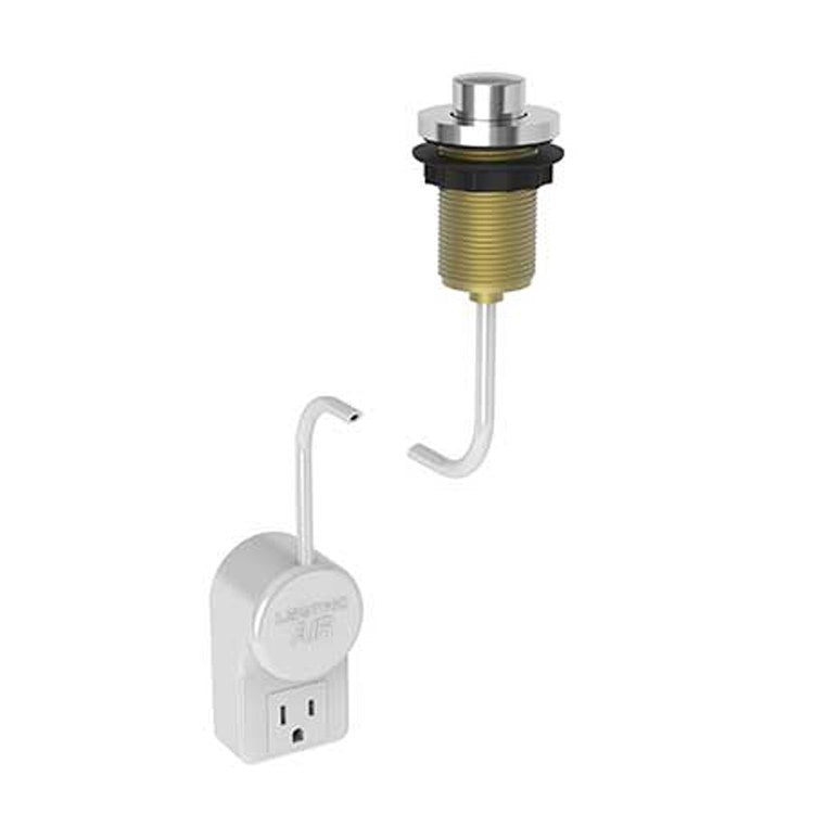 Air Activation Switch East Linear Disposer Aged Brass