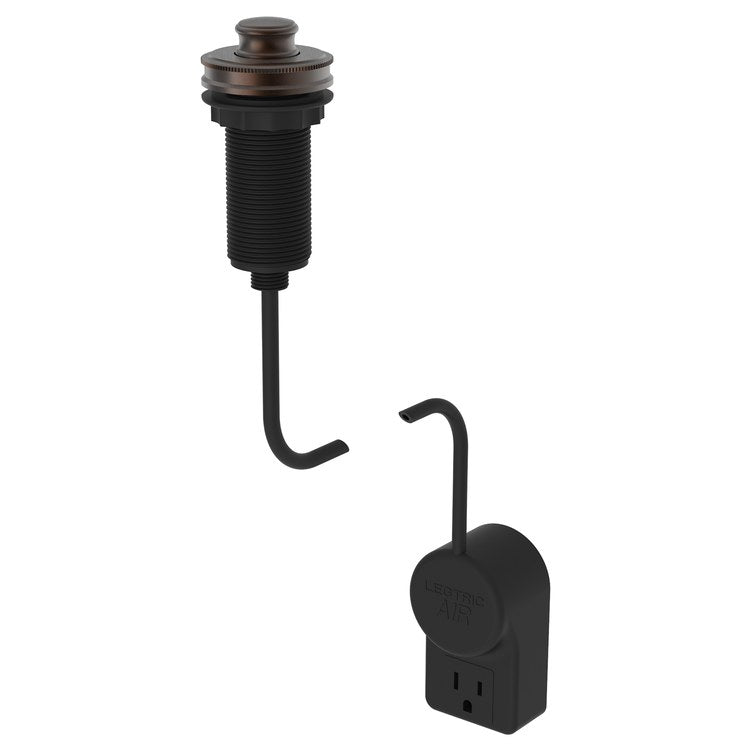 Air Activation Switch Taft Disposer with Power Adapter English Bronze Brass