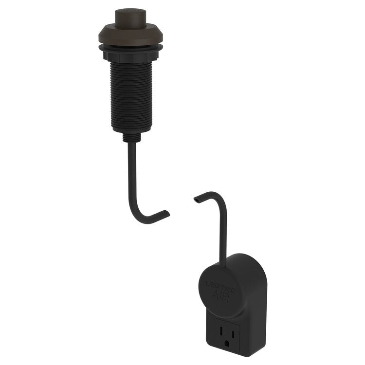 Air Activation Switch Jeter Disposer with Power Adapter Oil Rubbed Bronze Brass