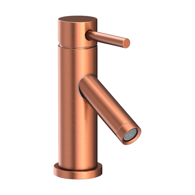 Lavatory Faucet East Linear 1 Lever ADA Antique Copper 1.2 Gallons per Minute Brass Spout Height 2-3/5 Inch - Image 1