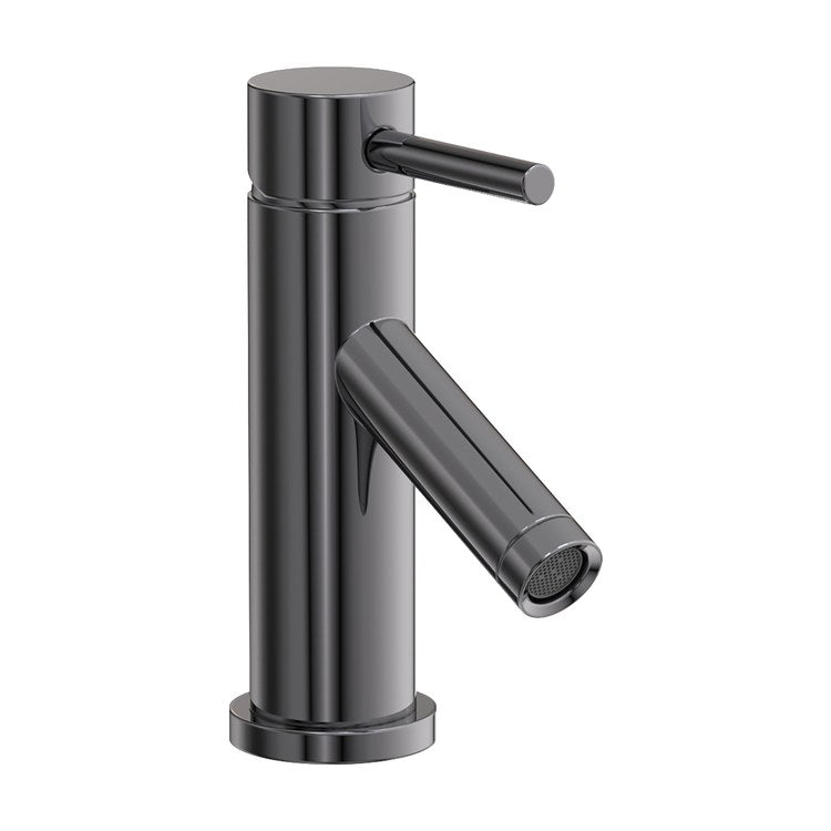 Lavatory Faucet East Linear 1 Lever ADA Midnight Chrome 1.2 Gallons per Minute Brass Spout Height 2-3/5 Inch - Image 1