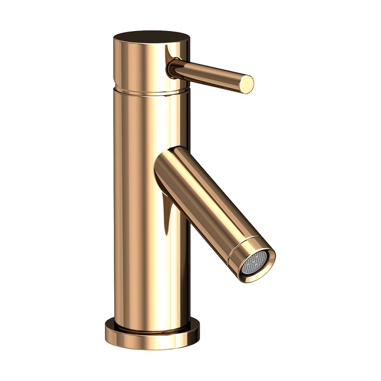 Lavatory Faucet East Linear 1 Lever ADA French Gold PVD 1.2 Gallons per Minute Brass Spout Height 2-3/5 Inch - Image 1