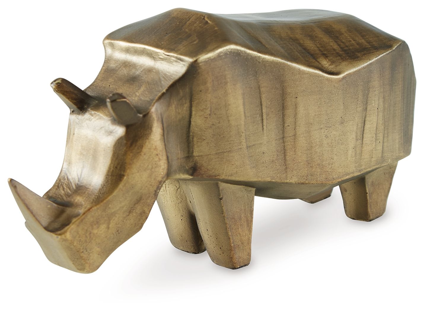 Gentwell - Sculpture - Antique Gold Finish - Image 1