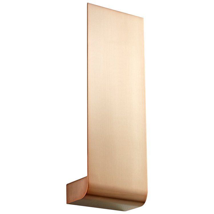 Halo Single-Light Wall Sconce - Satin Copper - Image 1