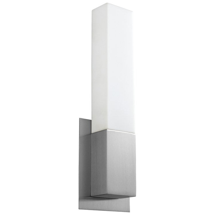 Vega Single-Light Bathroom Wall Sconce - Satin Nickel - Image 1