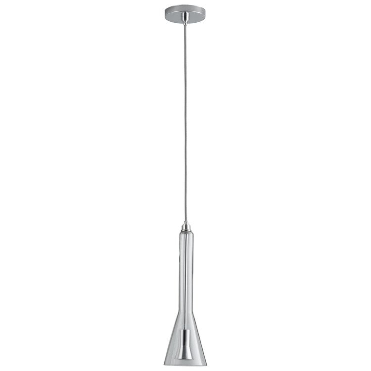Liberty Single-Light LED Mini Pendant with Clear Glass Shade - Image 1