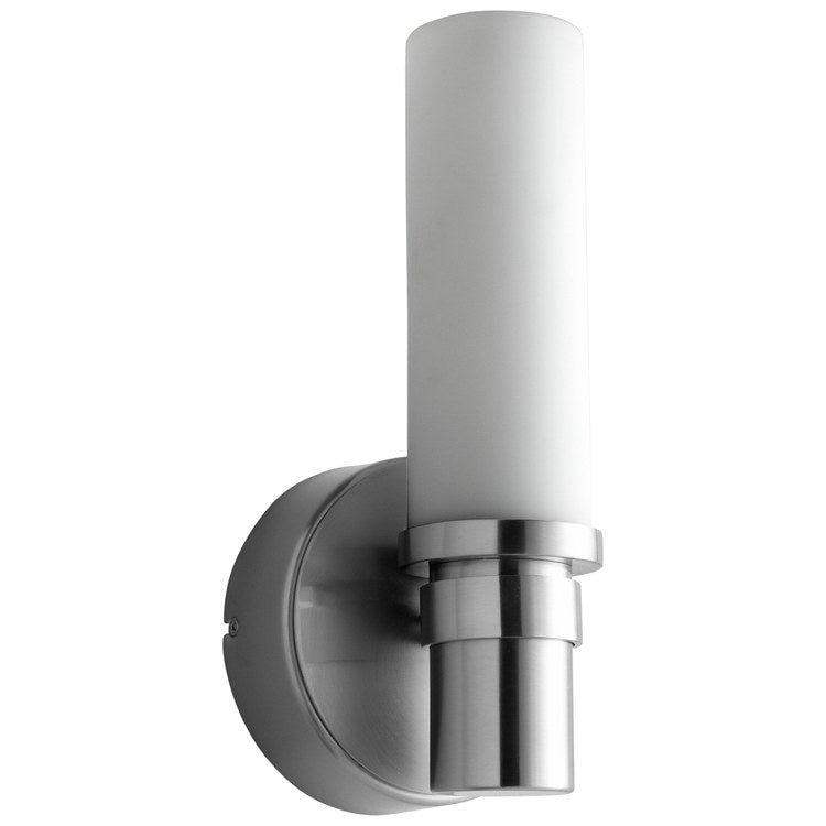 Pebble Single-Light Wall Sconce - Satin Nickel - Image 1