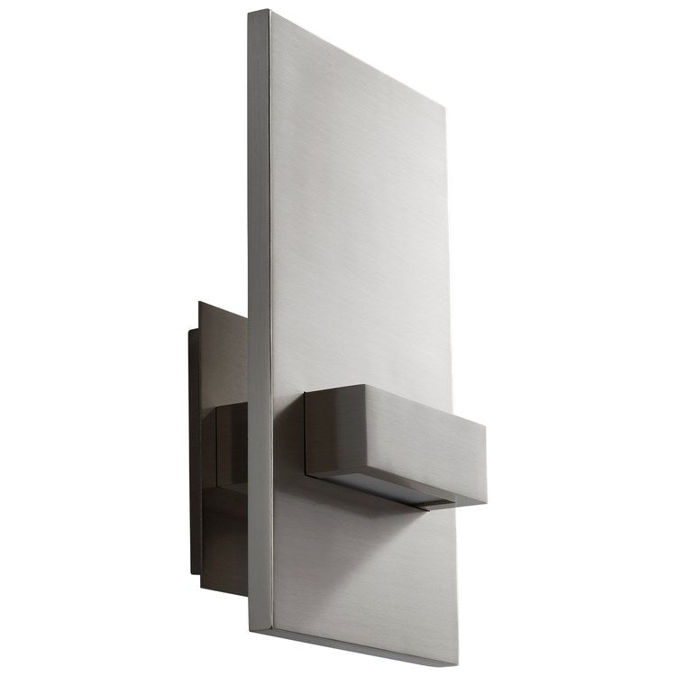 Vela Two-Light Wall Sconce - Satin Nickel - Image 1