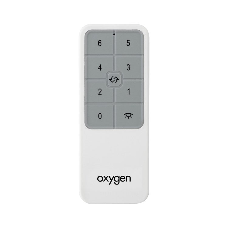 DC Motor Ceiling Fan Remote - White - Image 1