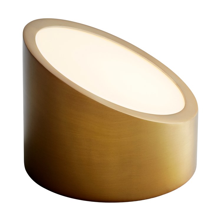 Zeepers Single-Light LED Wall Sconce - Aged Brass - Image 2
