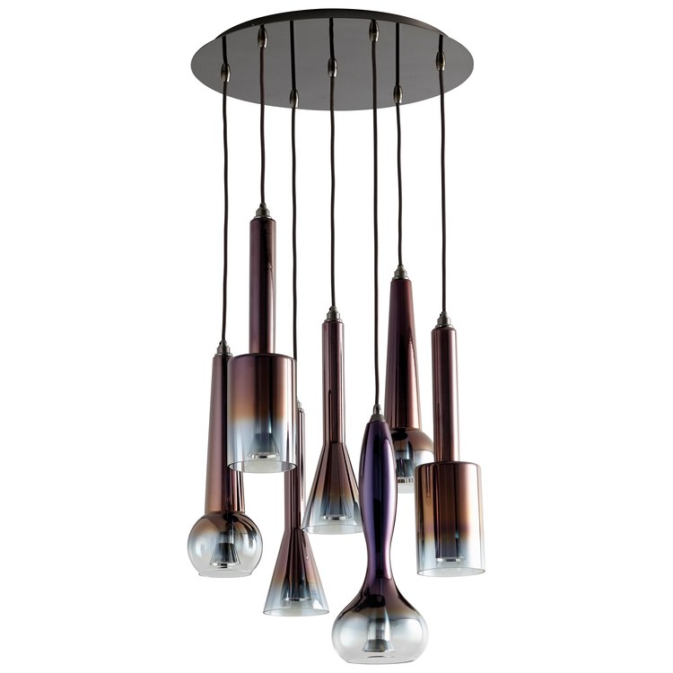 21" Pendant Canopy - Aged Brass - Image 1