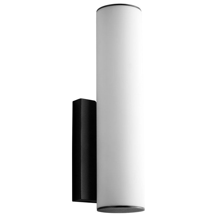 Fugit Single-Light 12" Wall Sconce - Black - Image 1