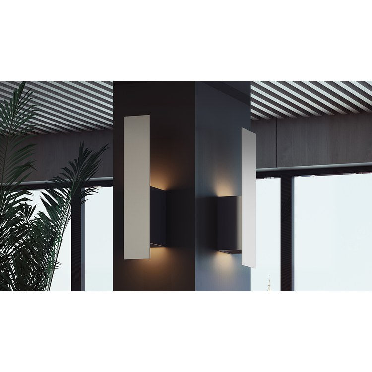 Reflex Two-Light LED Wall Sconce - Satin Nickel - Image 3