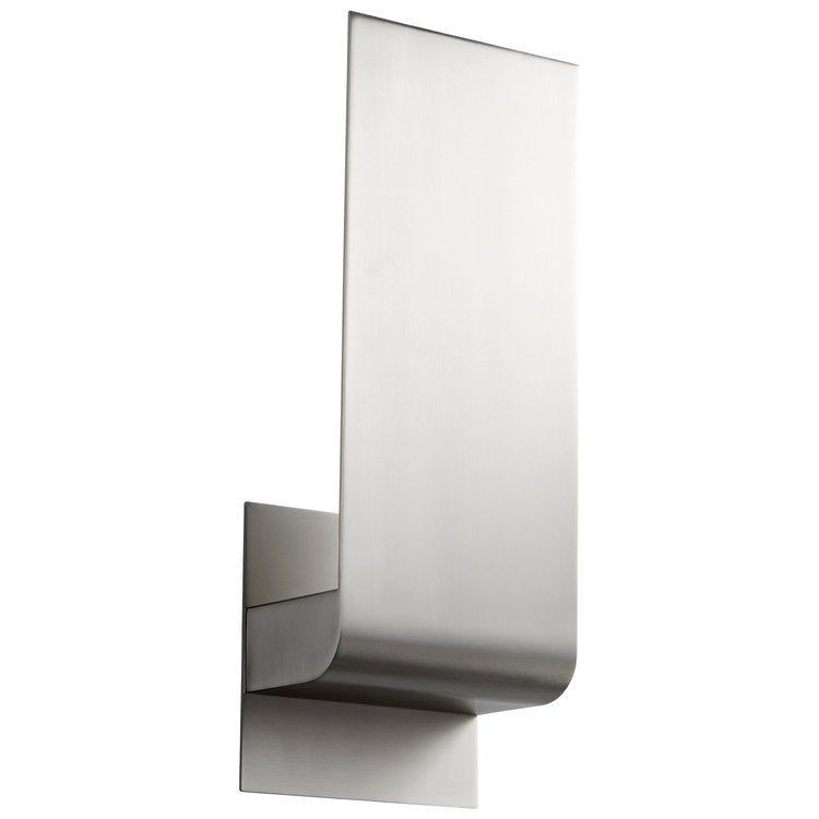 Halo Single-Light Small Wall Sconce - Satin Nickel - Image 3