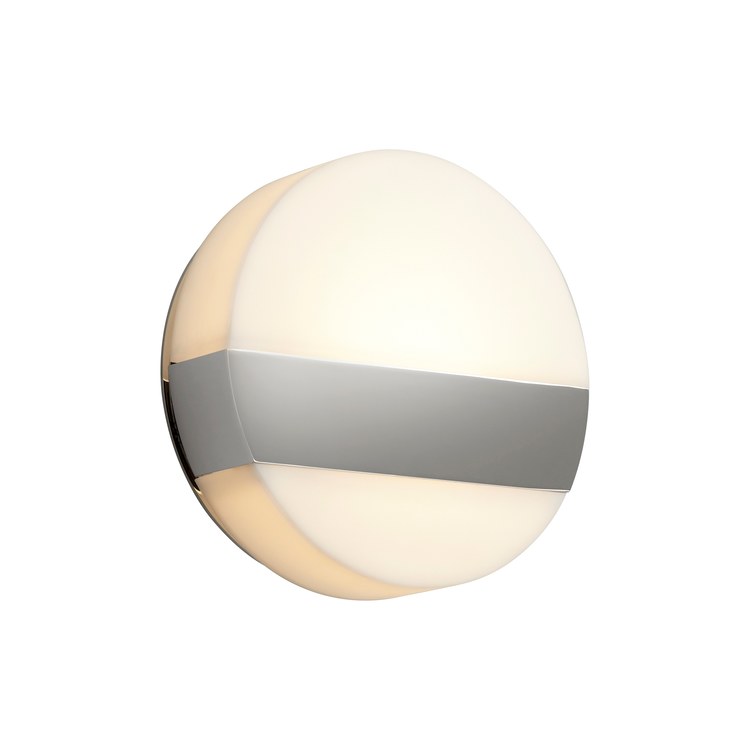 Aurora Single-Light 6" Wall Sconce - Polished Nickel - Image 2