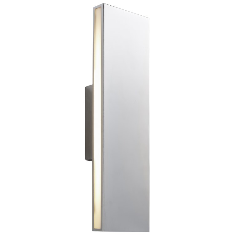Profile Two-Light LED Wall Sconce - Polished Chrome - Image 2