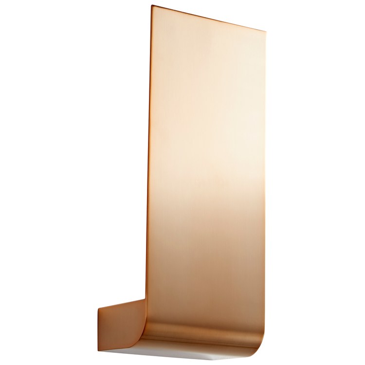 Halo Single-Light Small Wall Sconce - Satin Copper - Image 2