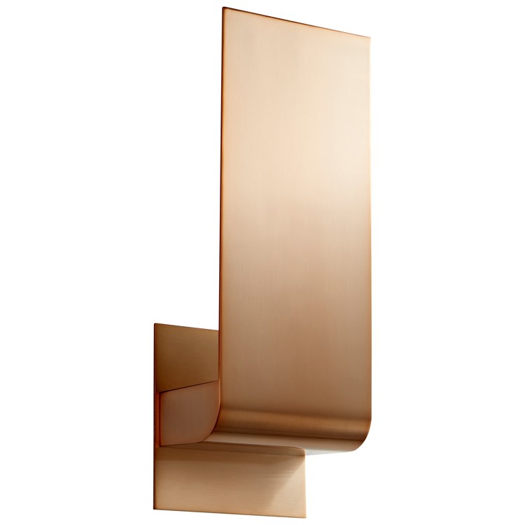 Halo Single-Light Small Wall Sconce - Satin Copper - Image 3