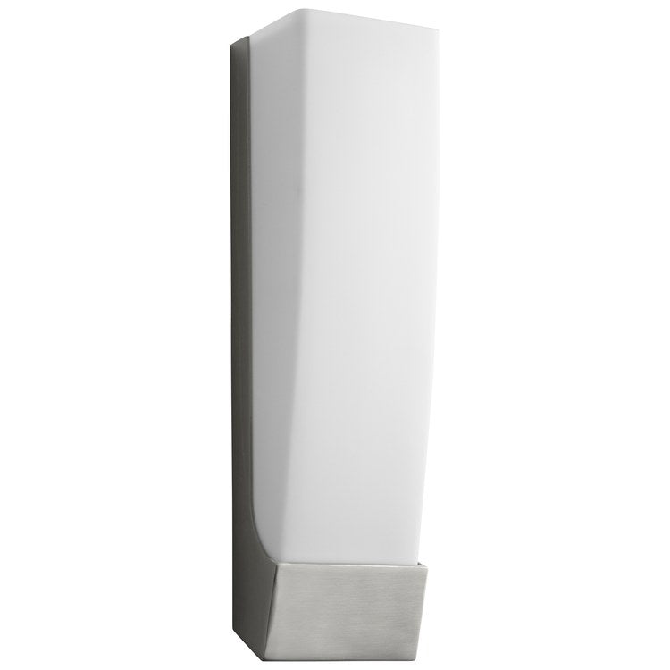Apollo Single-Light 16″ Bathroom Vanity Fixture – Satin Nickel