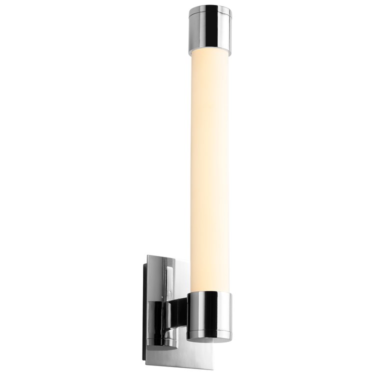 Zenith Single-Light LED Bathroom Wall Sconce - Polished Nickel - Image 2