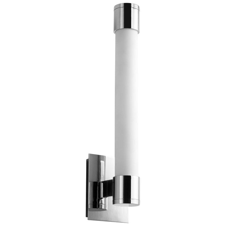 Zenith Single-Light LED Bathroom Wall Sconce - Polished Nickel - Image 1