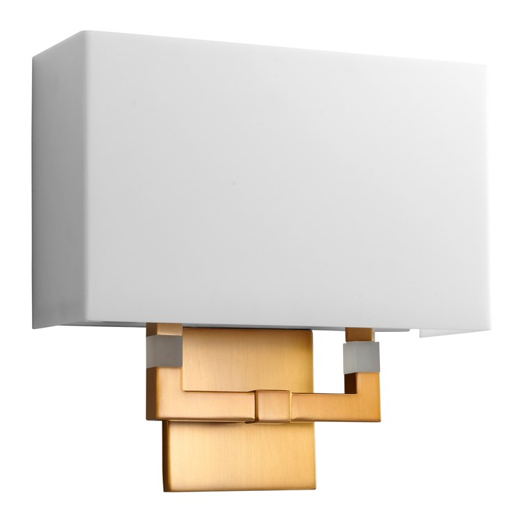 Chameleon Single-Light Bathroom Wall Sconce - Aged Brass - Image 1