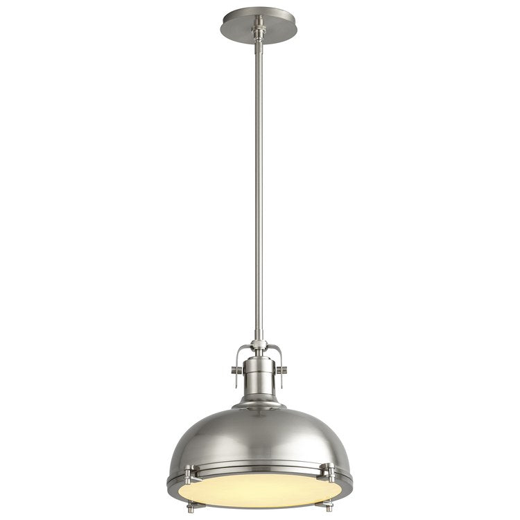Vida Single-Light LED Pendant - Satin Nickel - Image 2
