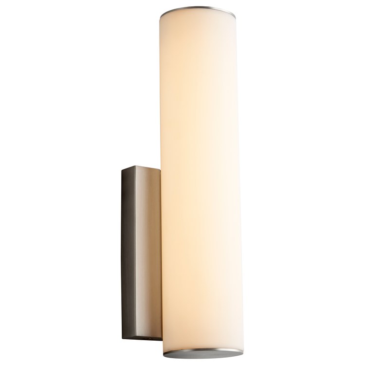 Fugit Single-Light 12" Wall Sconce - Satin Nickel - Image 2