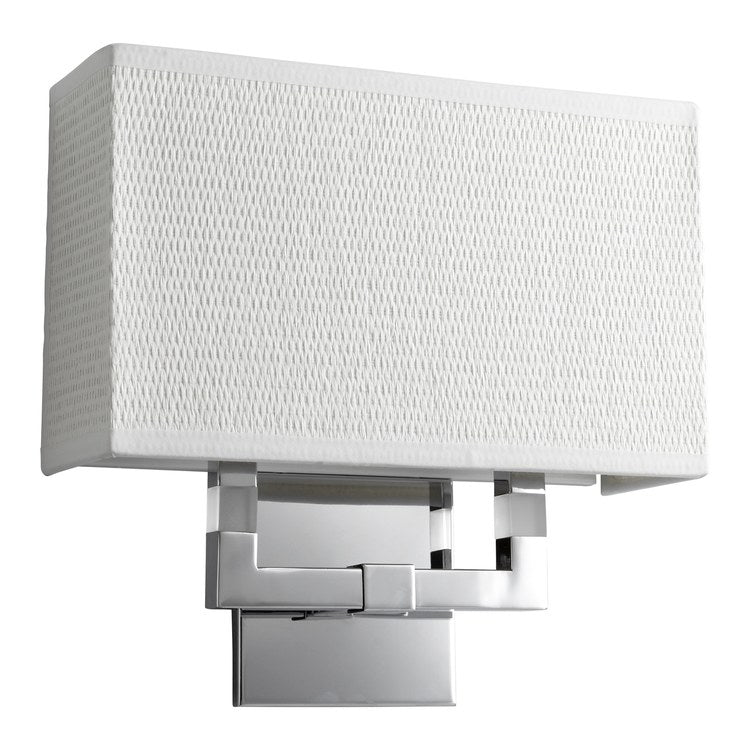 Chameleon Single-Light Bathroom Wall Sconce – Polished Chrome