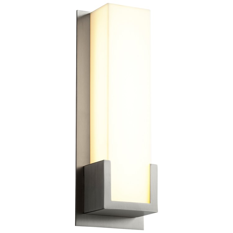 Orion Single-Light LED Bathroom Wall Sconce - Satin Nickel - Image 2