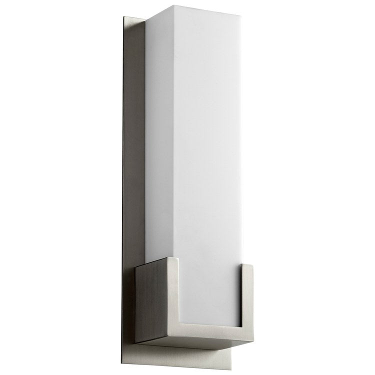 Orion Single-Light LED Bathroom Wall Sconce - Satin Nickel - Image 1