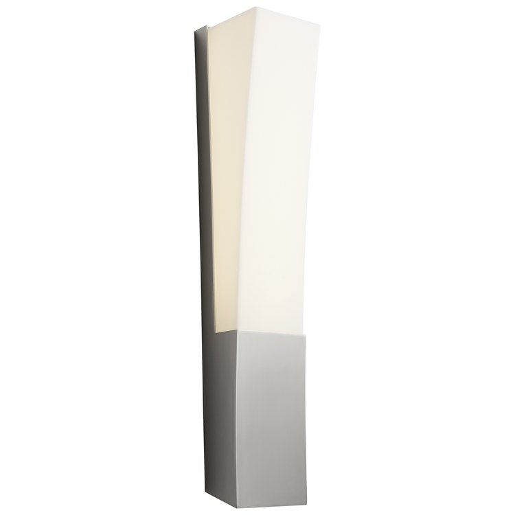 Crescent Single-Light Wall Sconce - Satin Nickel - Image 2