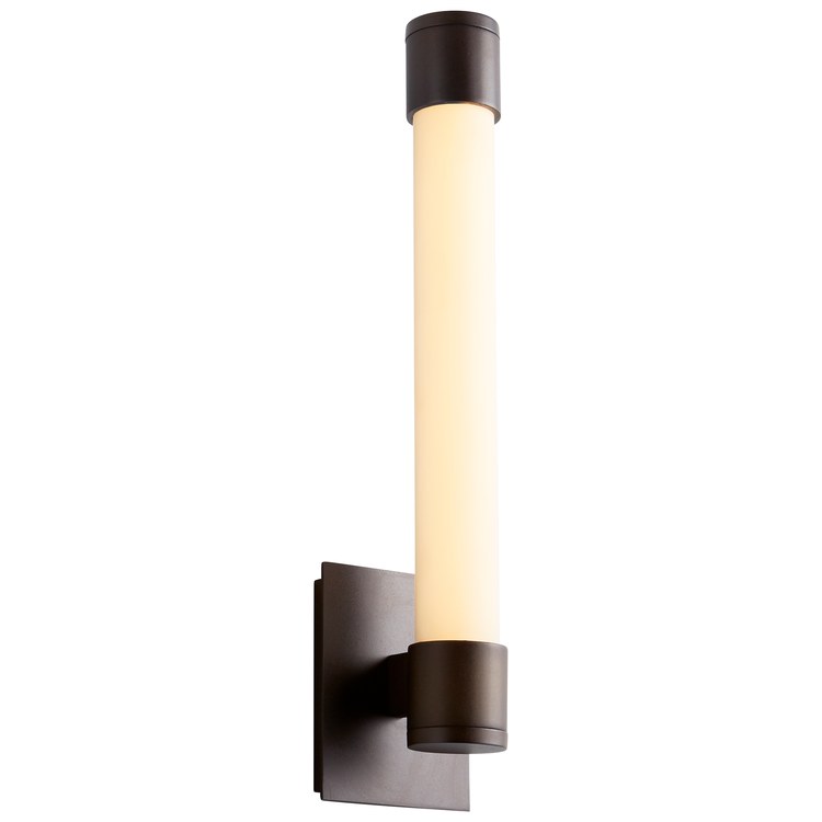 Zenith Single-Light LED Bathroom Wall Sconce - Oiled Bronze - Image 2