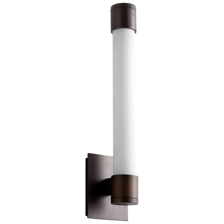 Zenith Single-Light LED Bathroom Wall Sconce - Oiled Bronze - Image 1