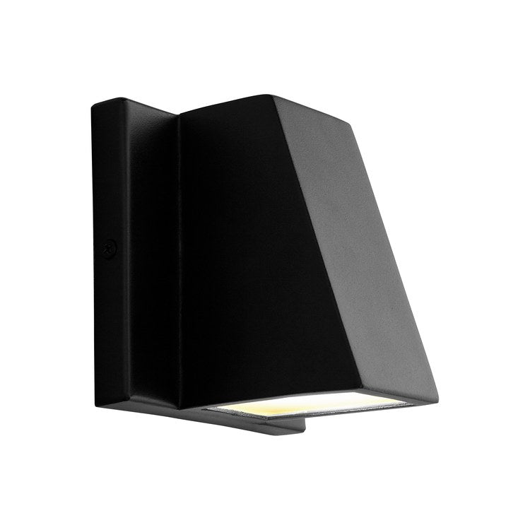 Titan Single-Light LED Outdoor Wall Sconce - Black - Image 2