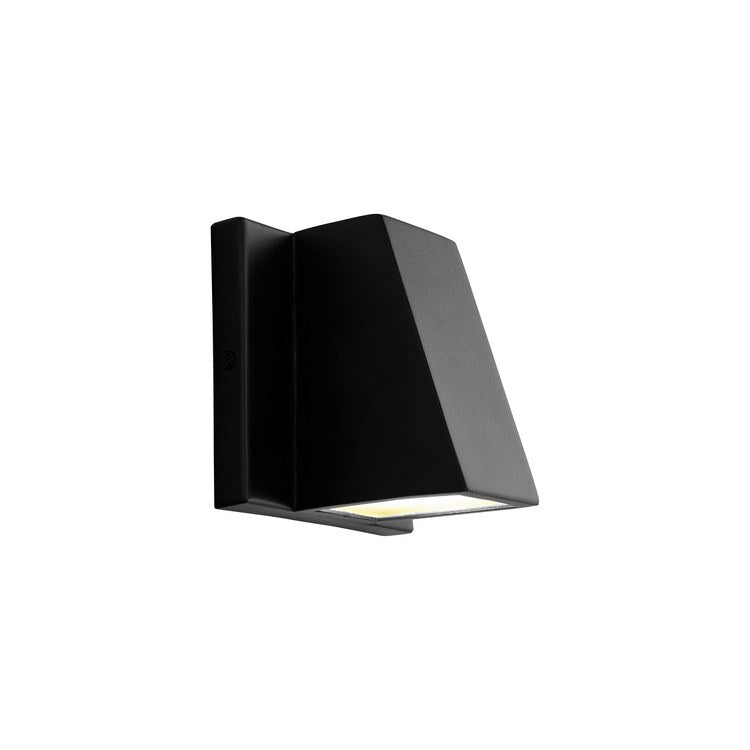 Titan Single-Light LED Outdoor Wall Sconce – Black