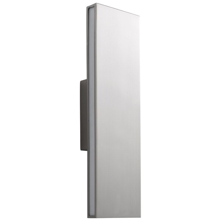 Profile Two-Light LED Wall Sconce - Satin Nickel - Image 1
