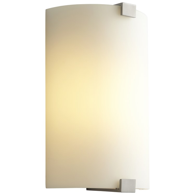 Siren Single-Light LED Wall Sconce with Glass Shade - Satin Nickel - Image 2