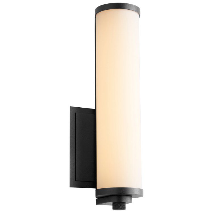 Tempus Single-Light 13" LED Bathroom Wall Sconce - Black - Image 2