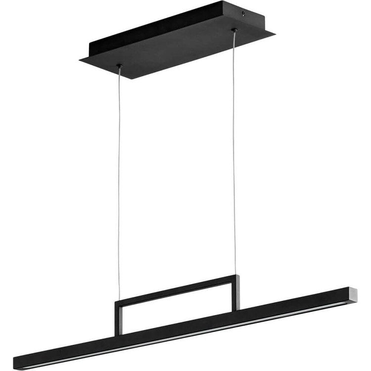 Stylus Single-Light 34" LED Linear Pendant - White - Image 1