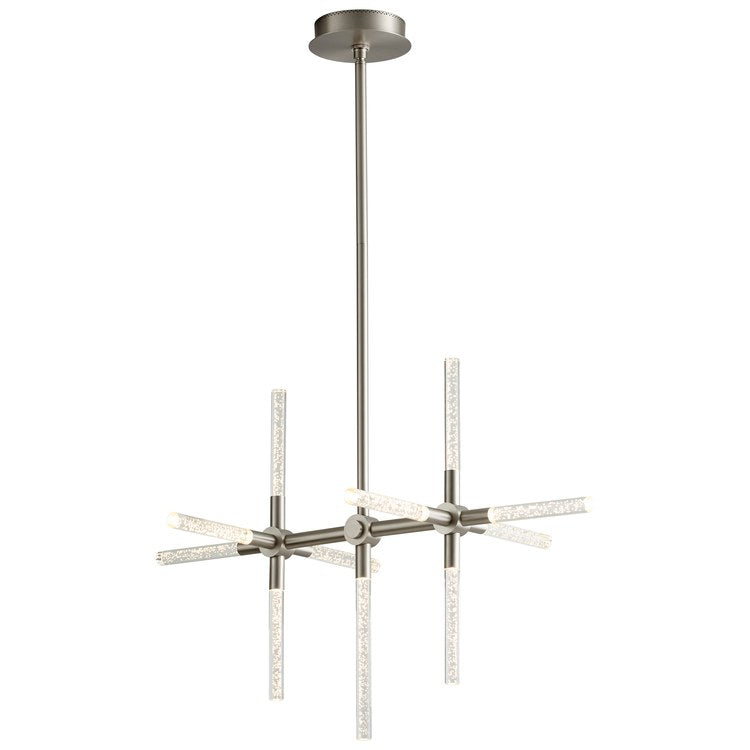 Tali Eleven-Light LED Chandelier - Satin Nickel - Image 2