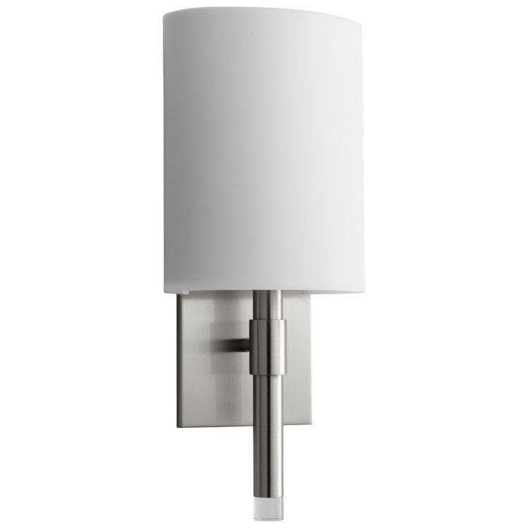 Beacon Single-Light Wall Sconce - Satin Nickel - Image 1