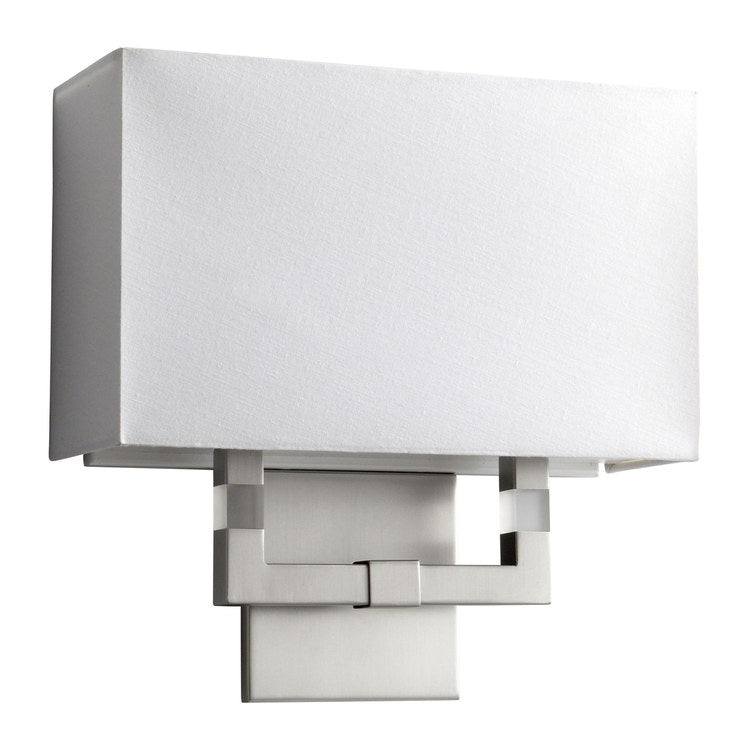 Chameleon Single-Light Bathroom Wall Sconce - Satin Nickel - Image 1
