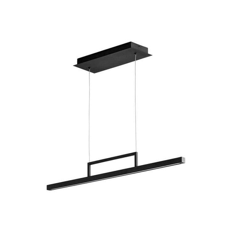 Stylus Single-Light 34" LED Linear Pendant - Satin Nickel - Image 1