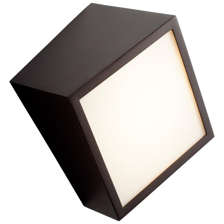 Zeta Single-Light LED Wall Sconce - Oiled Bronze - Image 2