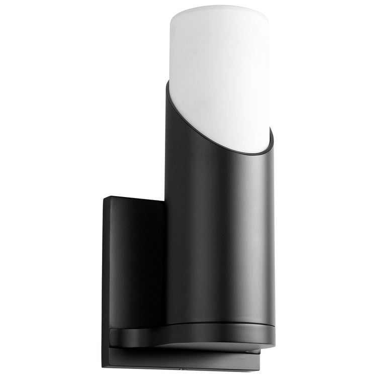 Ellipse Single-Light Wall Sconce with Acrylic Shade - Black - Image 1