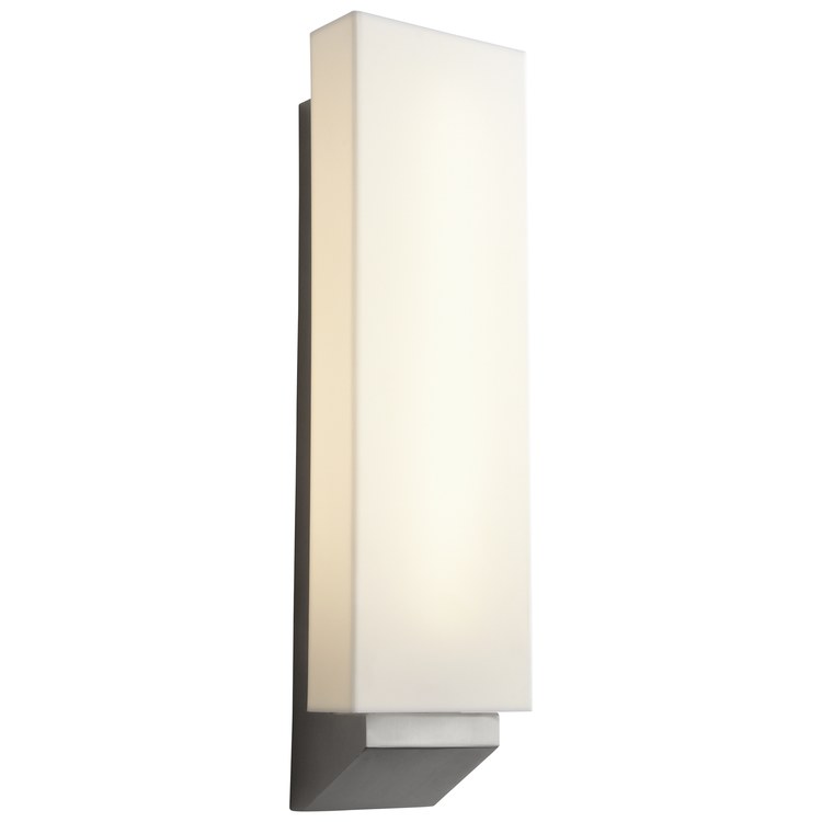 Polaris Single-Light LED Wall Sconce - Satin Nickel - Image 2