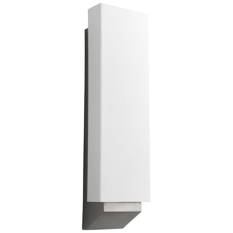 Polaris Single-Light LED Wall Sconce - Satin Nickel - Image 1